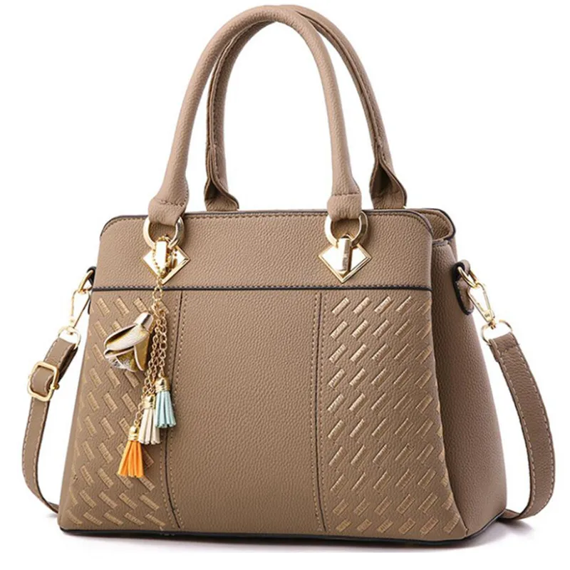 Gusure Luxury Handbag Women Crossbody Bag with tassel hanging Large Capacity Female Shoulder Bags Embroidery Tote Sac A Main 1