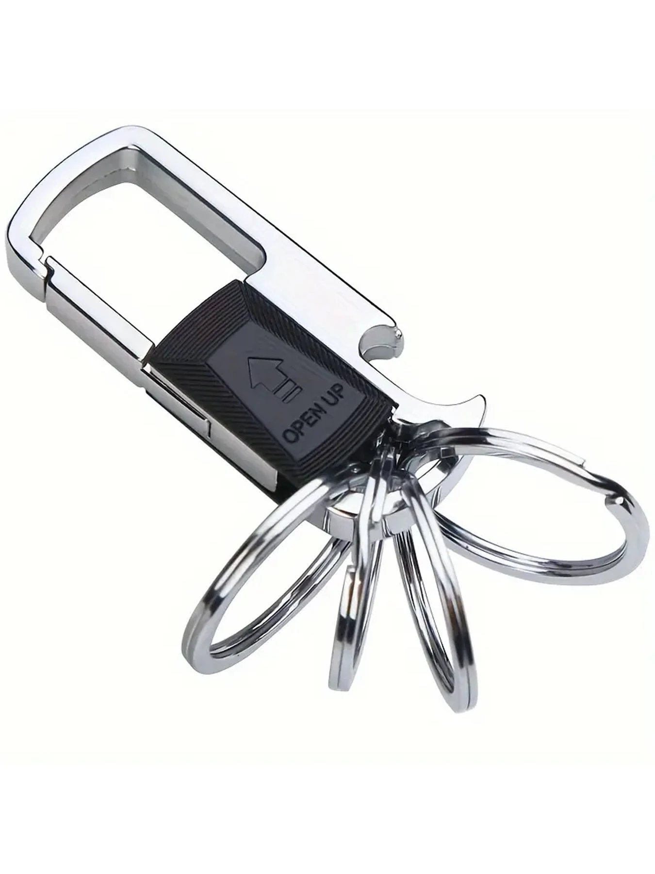 1 piece Men's Car Keychain Multi-function Keychains Holiday Gift for Husband or Father 1