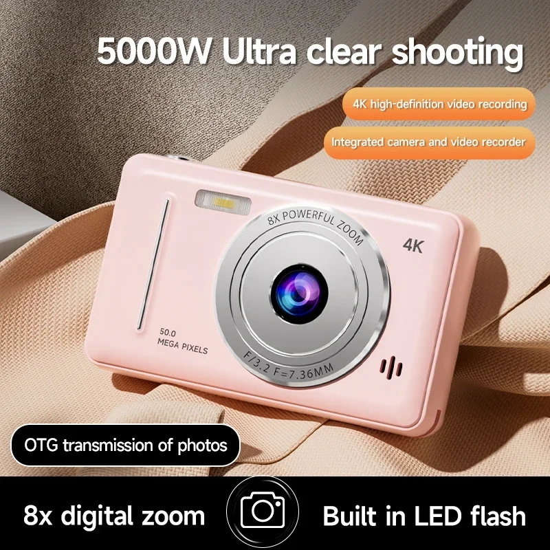 Xiaomi 4k Digital Camera Retro CCD Portable Camera 50 Million Pixels Auto Focus Entry-level Camera Dual Camera Flash Student CCD 1 Xiaomi 4k Digital Camera Retro CCD Portable Camera 50 Million Pixels Auto Focus Entry-level Camera Dual Camera Flash Student CCD 3