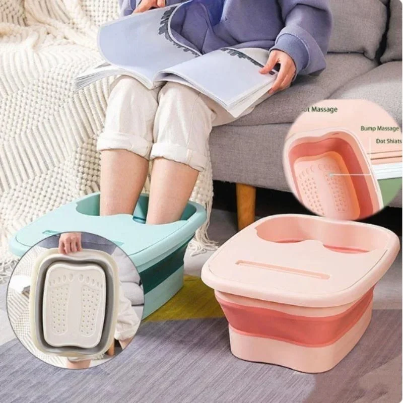Foldable Footbath Massage Bucket 1
