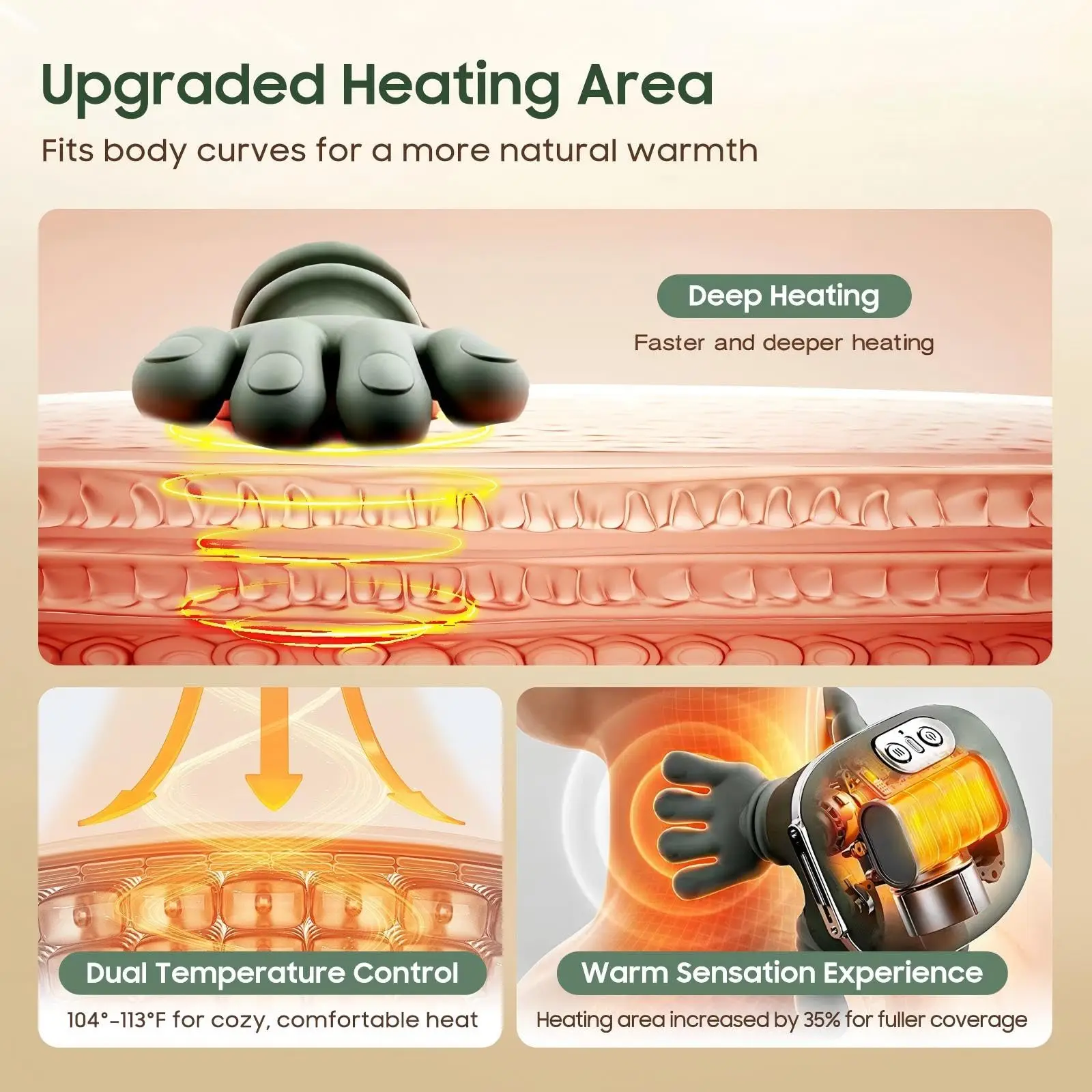 Tricolor Electric GuaSha Vacuum Massager 1 Tricolor Electric GuaSha Vacuum Massager 5