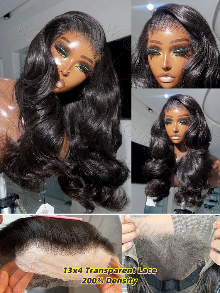 Wigirl 200% Density HD Body Wave Lace Front Wig 2