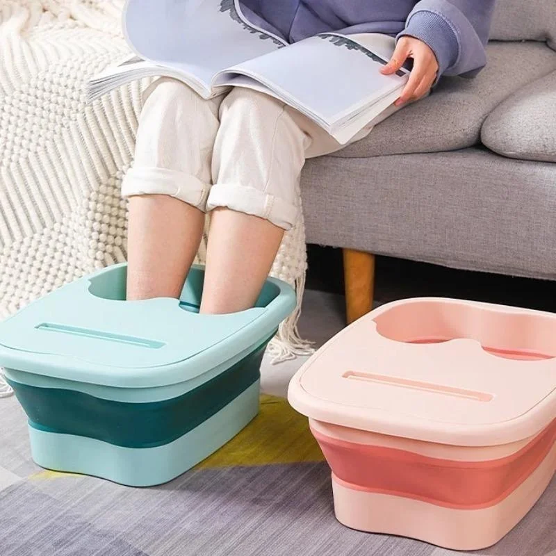 Foldable Footbath Massage Bucket 1 Foldable Footbath Massage Bucket 3
