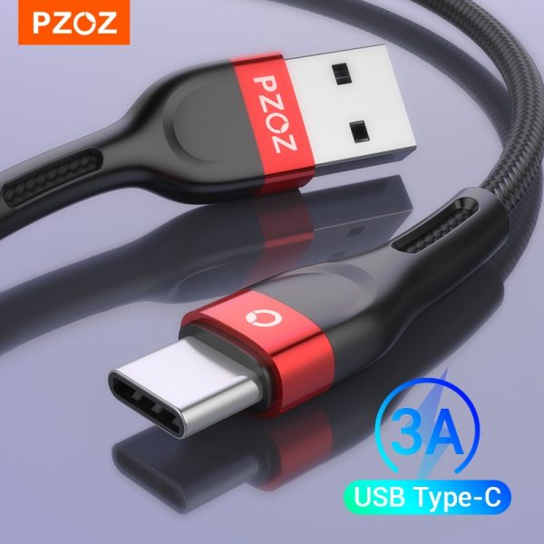 PZOZ usb c cable type c cable Fast Charging Data Cord Charger usb cable c For Samsung s21 s20 A51 xiaomi mi 10 redmi note 9s 8t 1