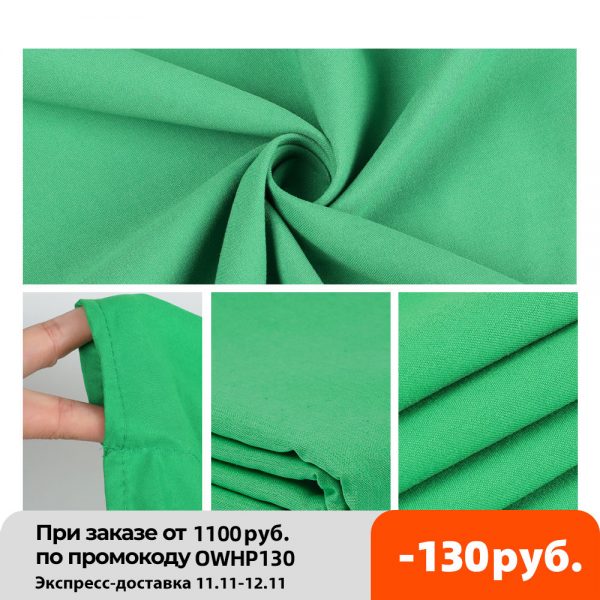 Photography Background Backdrop Smooth Muslin Cotton Green Screen Chromakey Cromakey Background Cloth For Photo Studio Video 2