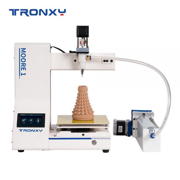 Tronxy Moore 1 all in one structure Liquid deposition modeling antique ceramics ceramic 3d printer pottery clay 3d printer 2