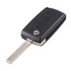 KEYYOU Remote key Case for Peugeot 207 307 308 407 607 807 For Citroen C2 C3 C4 C5 C6 Flip Folding Car Key shell 2/3/4 Buttons 2