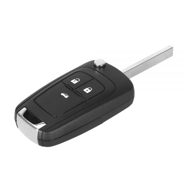 KEYYOU Flip Folding Remote car Key Shell For Chevrolet Cruze Epica Lova Camaro Impala  2 3 4 5 Button HU100 Blade 3