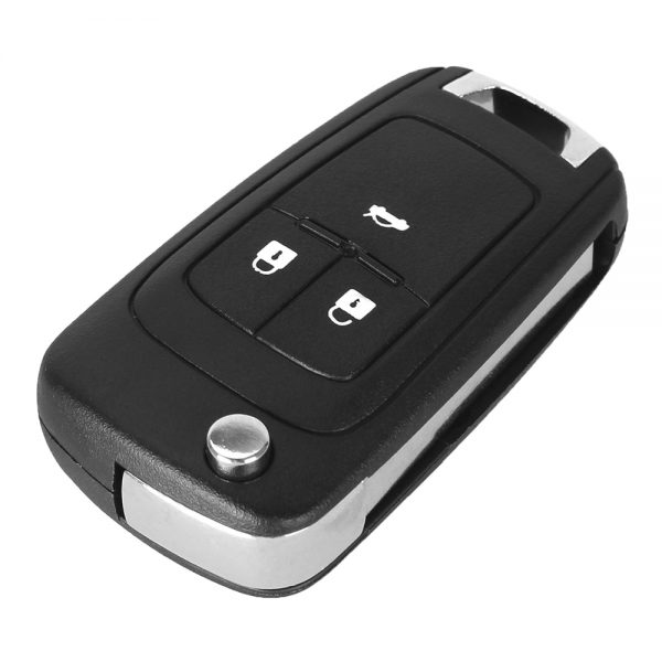 KEYYOU Flip Folding Remote car Key Shell For Chevrolet Cruze Epica Lova Camaro Impala  2 3 4 5 Button HU100 Blade 4