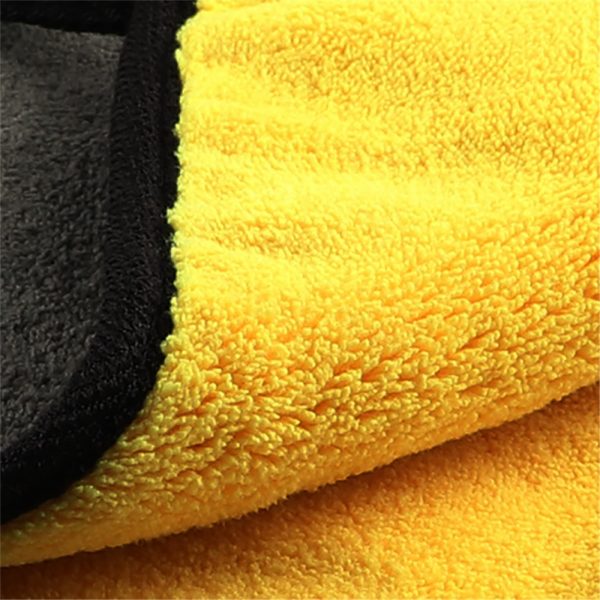 mling 30x30/60CM Car Wash Microfiber Towel Car Cleaning Drying Cloth Hemming Car Care Cloth Detailing Car Wash Towel For Toyota 5