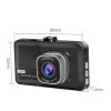 Full HD 1080P Dash Cam Video Recorder Driving For Front And Rear Car Recording Night Wide Angle Dashcam Video Registrar Car DVR 6