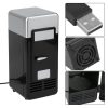 5V 10W Mini Car Refrigerator USB Multi-Function Home Travel Vehicular Fridge Dual-use Box Cooler Warmer Refrigerator For Car 3
