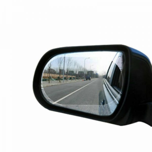 2 Pcs Car Rainproof Clear Film Rearview Mirror Protective Anti Fog Waterproof Film Auto Sticker Accessories 100x145mm 5