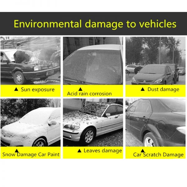 Universal Car Covers Size S/M/L/XL/XXL Indoor Outdoor Full Auot Cover Sun UV Snow Dust Resistant Protection Cover for Sedan SUV 2