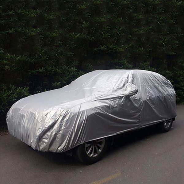 Exterior Car Cover Outdoor Protection Full Car Covers Snow Cover Sunshade Waterproof Dustproof Universal for Hatchback Sedan SUV 6