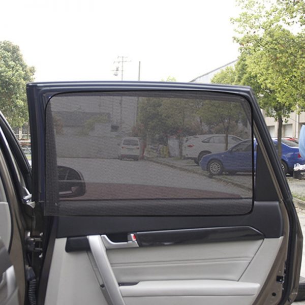 Magnetic Car Sun Shade UV Protection Car Curtain Car Window Sunshade Side Window Mesh Sun Visor Summer Protection Window Film 2