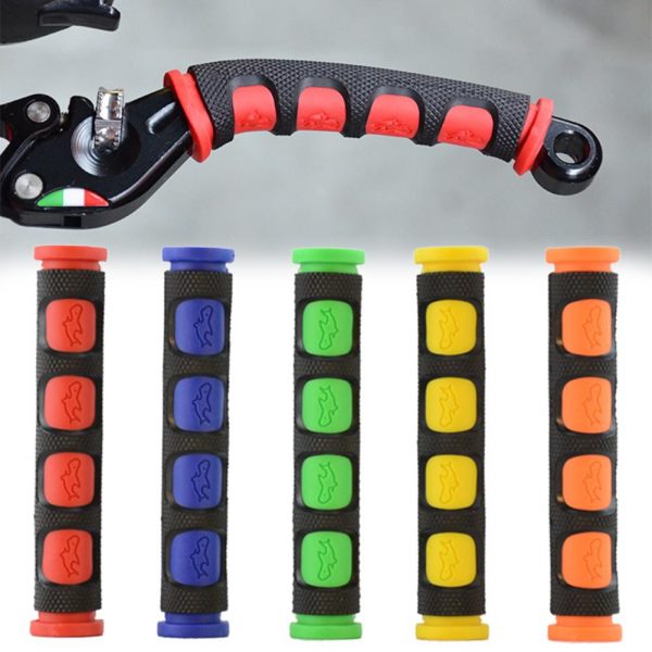 Soft Anti-Slip durable Brake Handle Silicone Sleeve Motorcycle Bicycle Protection Cover Protective Handlebar Accessories 1