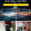 Universal Motorcycle Helmet Anti-fog Film and Rainproof Film Durable Nano Coating Sticker Film Helmet Accessories 2