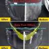 Universal Motorcycle Helmet Anti-fog Film and Rainproof Film Durable Nano Coating Sticker Film Helmet Accessories 3