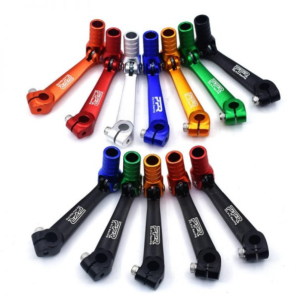 Folding CNC Aluminum Gear Shift Lever Gear Shift Lever Fit  For Kayo T2 T4 T4L ATV Dirt Bike Pit Bikes Gear Lever  Motorcycle 1