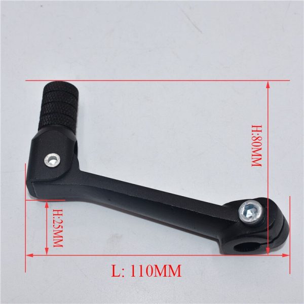 Folding CNC Aluminum Gear Shift Lever Gear Shift Lever Fit  For Kayo T2 T4 T4L ATV Dirt Bike Pit Bikes Gear Lever  Motorcycle 3