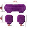 Car Seat Cover Front Rear Flocking Cloth Cushion Non Slide Winter Auto Protector Mat Pad Keep Warm Universal Fit Truck Suv Van 5