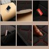 Flax Car Seat Cover Protector Linen Front Rear Back Automobile Protect Cushion Pad Mat Backrest for Auto Interior Truck SUV Van 6