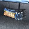 Car Back Rear Trunk Seat Elastic String Net Magic Sticker Mesh Storage Bag Pocket Cage Auto Organizer Seat Back Bag 40*25cm 5