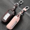 New A93 Leather Case For Starline A93 A63 Car alarm Remote Controller LCD Keychain Cover,Car-styling 4