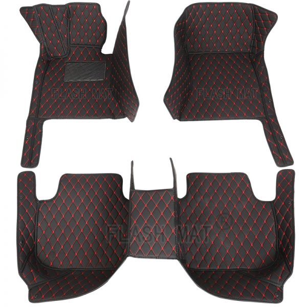 Leather Car Floor Mats Fit 98% car model for Toyota Lada Renault Kia Volkswage Honda BMW BENZ accessories foot Covers 1