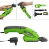 WORKPRO 7.2V Electric Trimmer 2 in 1 Lithium-ion Cordless Garden Tools Hedge Trimmer Rechargeable Hedge Trimmers for Grass 4
