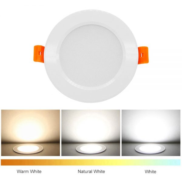 White Led Downlight Recessed Indoor Led Ceiling Lamp 3W 5W 9W 12W AC220V Led Spot Lamp For Living Room Foyer Bar Counter Office 3