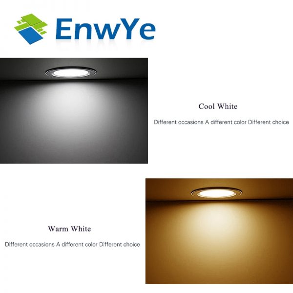 10PCS LED Downlight Ceiling 5W 7W 9W 12W 15W Warm white/cold white led light AC 220V 230V 240V 4