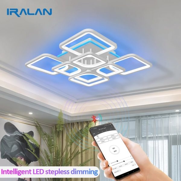 IRALAN LEDs  Chandelier home fixture Modern luster for Living Room Bedroom kitchern Home chandelier white  Lighting model 0126 3