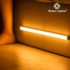 Plutus-Quinn LED Night Light Motion Sensor Wireless USB Rechargeable 20 30 40 50cm Night lamp For Kitchen Cabinet Wardrobe Lamp 1
