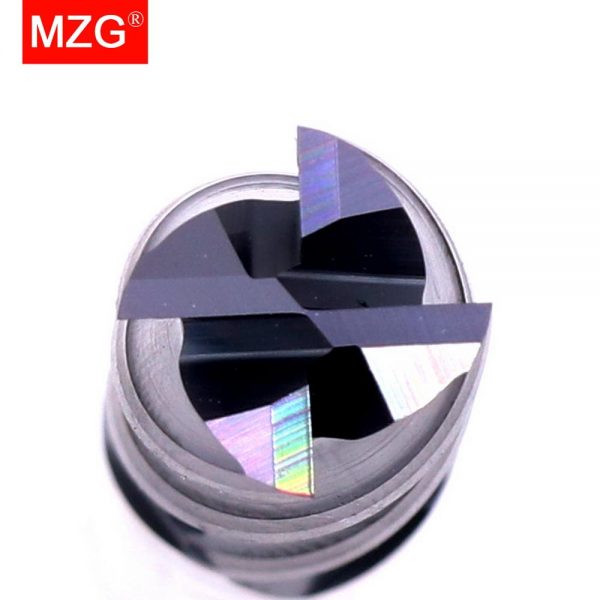 MZG  Discount Price Cutting HRC50 4 Flute 4mm 5mm 6mm 8mm 12mm Alloy Carbide Milling Tungsten Steel Milling Cutter End Mill 6