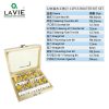 LAVIE 12pcs 8mm Router Bit Set Trimming Straight Milling Cutter Wood Bits Tungsten Carbide Cutting Woodworking Trimming MC02006 5