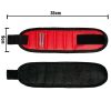 New Strong Magnetic Wristband Portable Tool Bag For Screw Nail Nut Bolt Drill Bit Repair Kit Organizer Storage 6