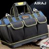 AIRAJ Multi-Function Tool Bag 1680D Oxford Cloth Electrician Bag, Multi-Pocket Waterproof Anti-Fall Storage Bag 1