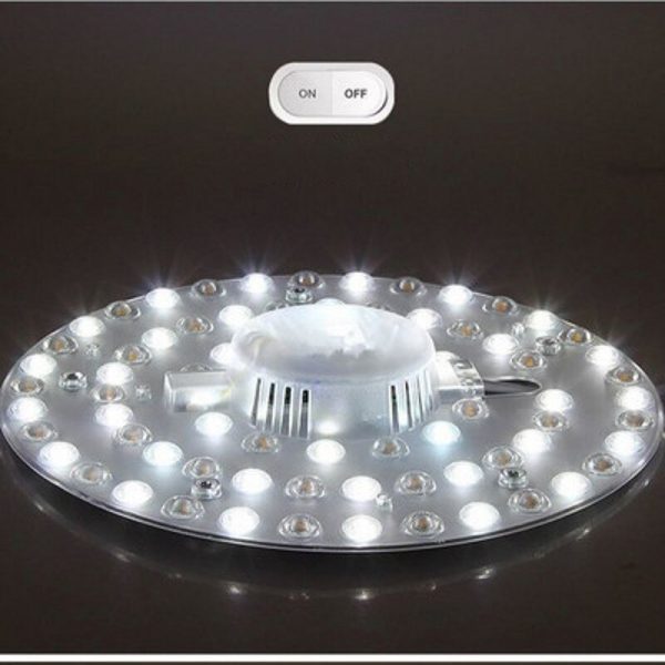 36W 24W 18W 12W LED Panel Light SMD2835 Module Lamp Energy Saving 220V Round Ceiling Lamp Board Light Indoor Wall Lamp spotlight 6
