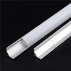 2-30pcs/lot 0.5m/pcs V-Type Corner Aluminum Profile For 5050 3528 Milky/Transparent Cover LED Channel Cabinet Bar Strip Lights 6