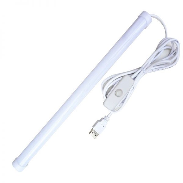USB LED Light Bar 5V Rigid LED Strip for the Kitchen Dimmable Aluminum Light Bar for Under Cabinet Lighting Warm Cool White 5