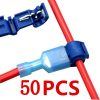50Pcs(25set) Quick Electrical Cable Connectors Snap Splice Lock Wire Terminal Crimp Wire Connector Waterproof Electric Connector 1