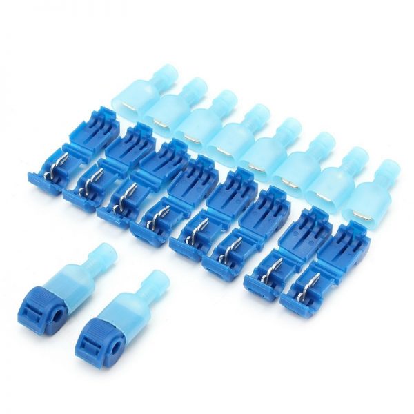 50Pcs(25set) Quick Electrical Cable Connectors Snap Splice Lock Wire Terminal Crimp Wire Connector Waterproof Electric Connector 4