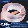 Monster Tape Waterproof  Wall Stickers Reusable Heat Resistant Bathroom Home Decoration Tapes Transparent Double Sided Nano Tape 1