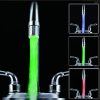 LED Water Faucet Stream Light Kitchen Bathroom Shower Tap Faucet Nozzle Head 7 Color Change Temperature Sensor Light Faucet led 1