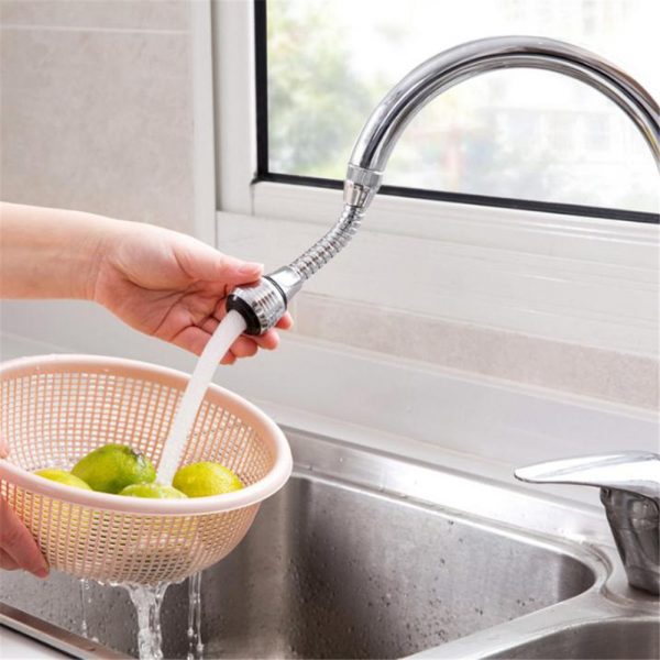 Kitchen Faucet Water Saving High Pressure Nozzle Tap Adapter Bathroom Sink Spray Bathroom Shower Rotatable Accessories 2