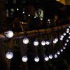 Solar String Lights Outdoor 60 Led Crystal Globe Lights with 8 Modes Waterproof Solar Powered Patio Light for Garden Party Decor 5