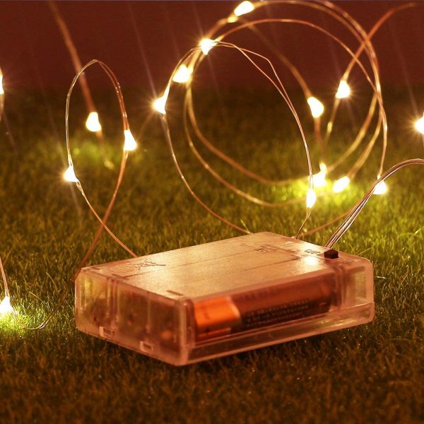 Led Fairy Lights Copper Wire String 1/2/5/10M Holiday Outdoor Lamp Garland Luces For Christmas Tree Wedding Party Decoration 5