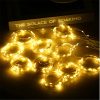 3M LED Curtain Garland on The Window USB Power Fairy Lights Festoon with Remote New Year Garland Led Lights Christmas Decoration 6